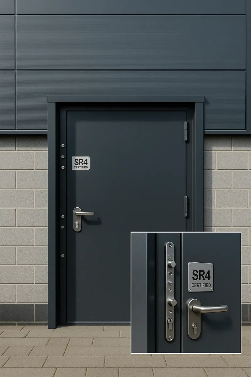 security rated steel doors - professional steel doors available in Grimsby from UK manufacturers